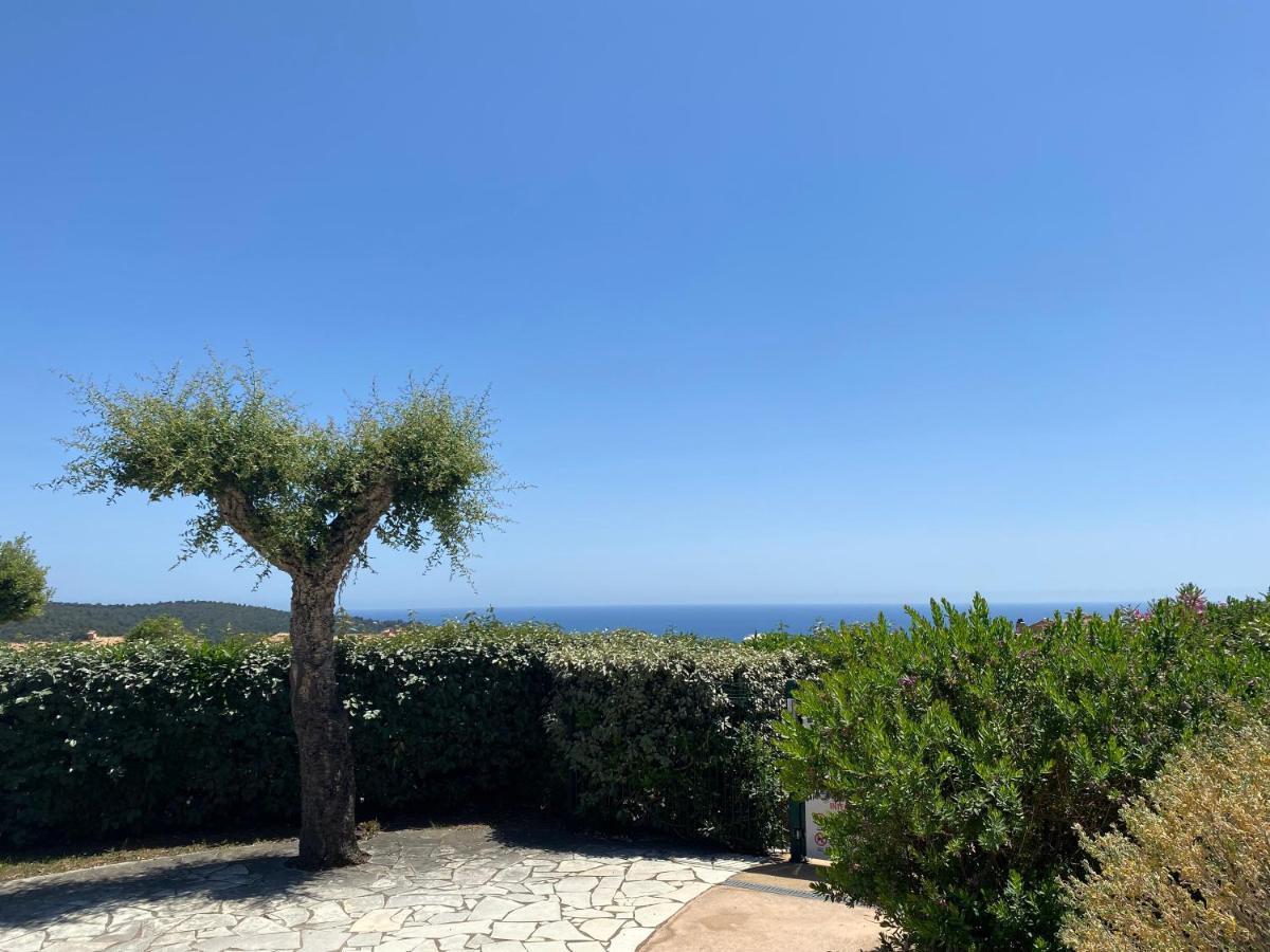 Appart. Vue Mer Avec Piscine - Golfe De St Tropez 雷以桑布尔 外观 照片